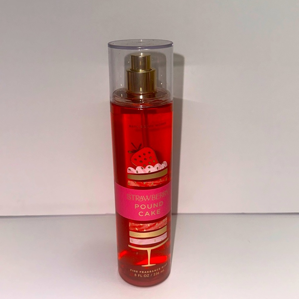 Strawberry poundcake cake fragrance mist